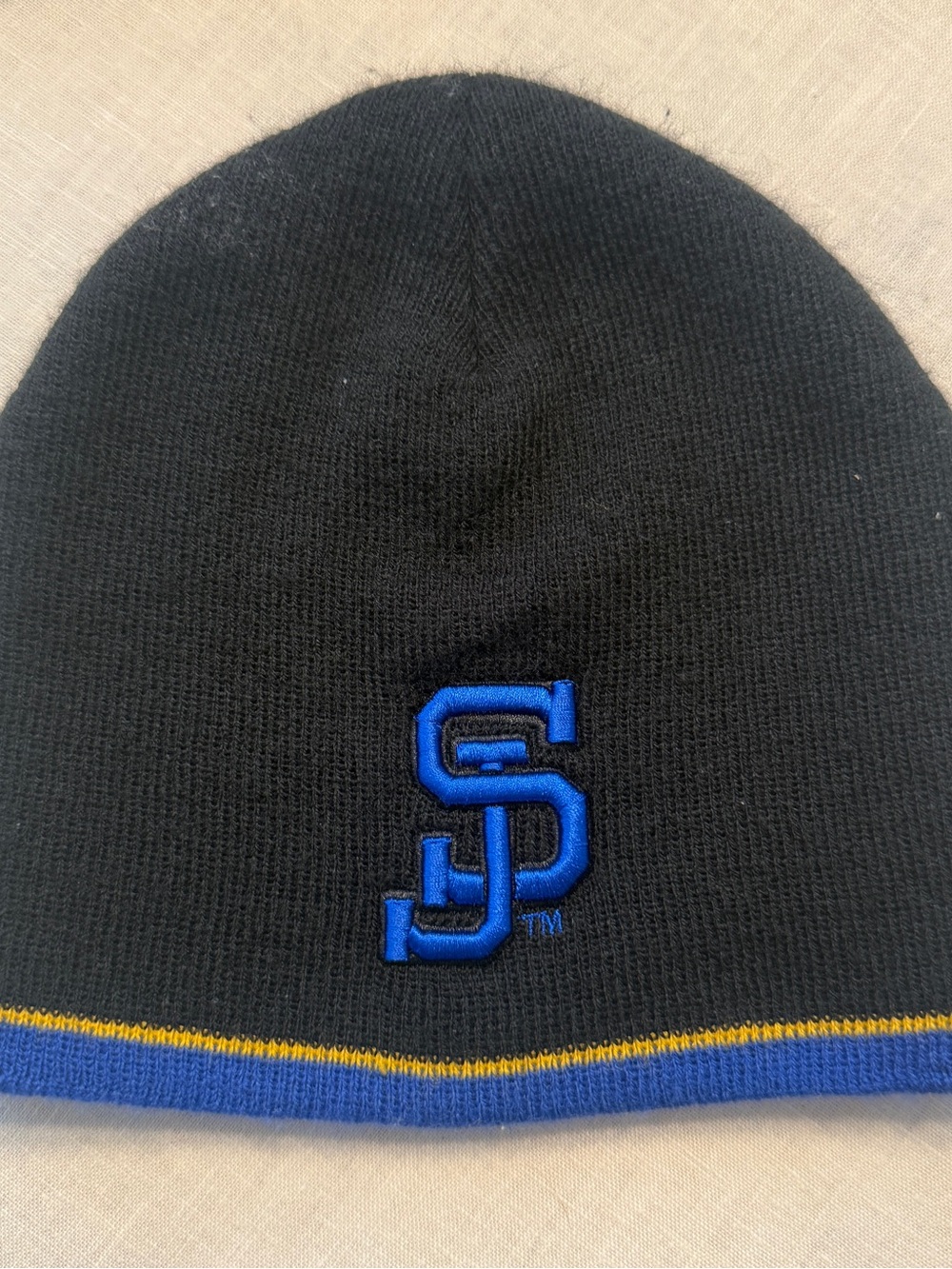 Colosseum Athletics San Jose State U Beanie Black and Blue OS